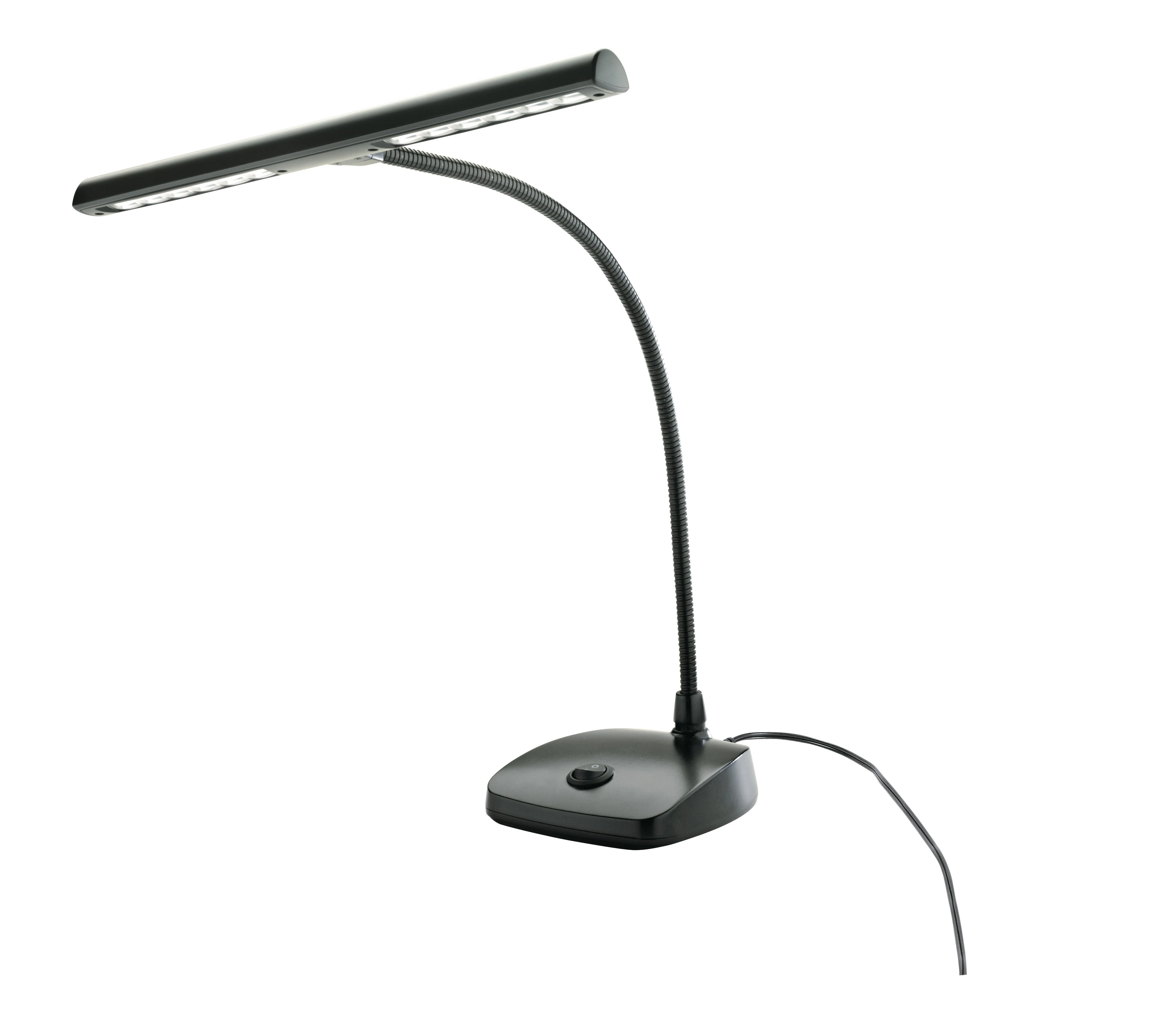 K&M 12297 LED Pianoleuchte - schwarz